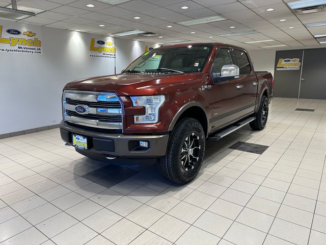 Used 2016 Ford F-150 Lariat with VIN 1FTEW1EG3GKE92201 for sale in Mount Vernon, IA