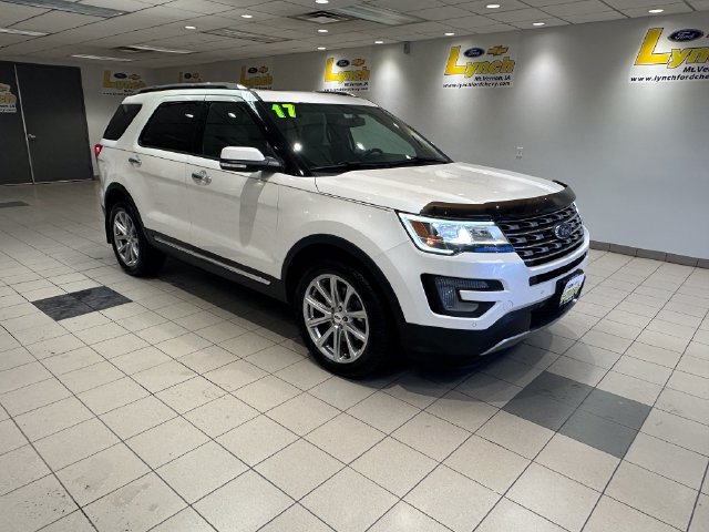 Certified 2017 Ford Explorer Limited with VIN 1FM5K8F81HGD87958 for sale in Mount Vernon, IA
