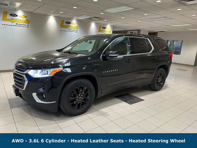 Used 2020 Chevrolet Traverse 3LT with VIN 1GNEVHKW9LJ316137 for sale in Mount Vernon, IA