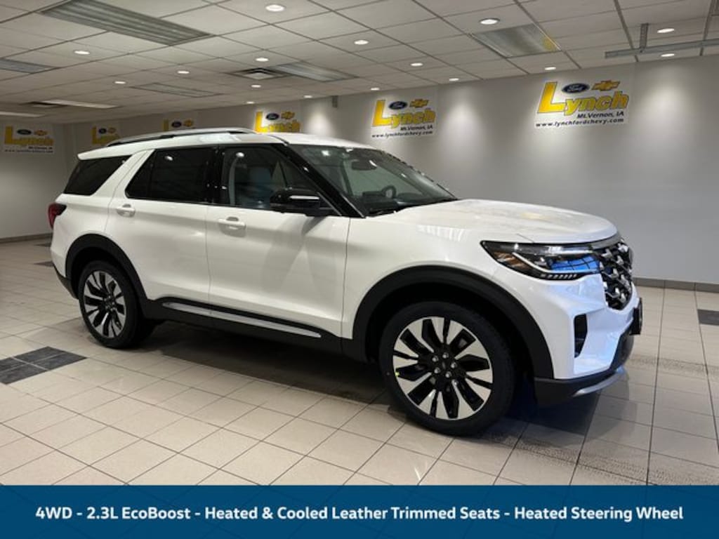 New 2026 Ford Explorer Platinum SUV
