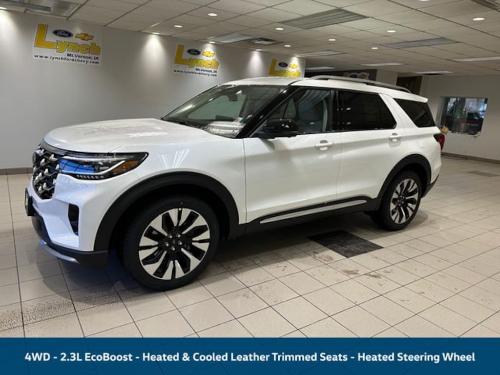 New 2026 Ford Explorer Platinum SUV