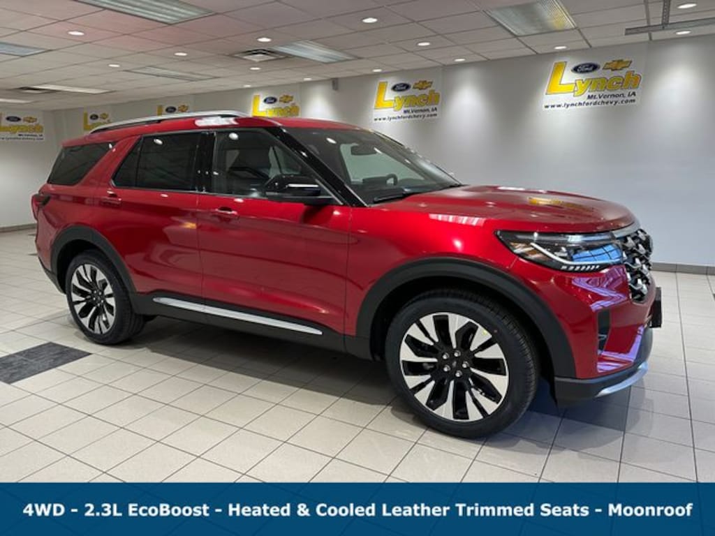 New 2026 Ford Explorer Platinum SUV