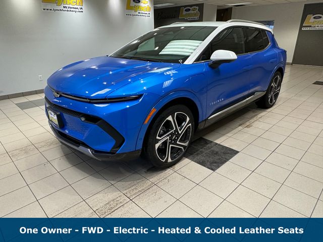 Used 2024 Chevrolet Equinox EV LT with VIN 3GN7DMRP9RS262641 for sale in Mount Vernon, IA