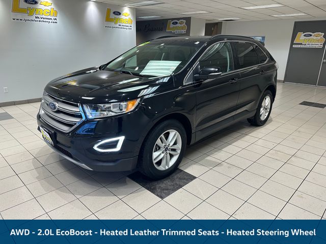 Used 2017 Ford Edge SEL with VIN 2FMPK4J96HBB68101 for sale in Mount Vernon, IA
