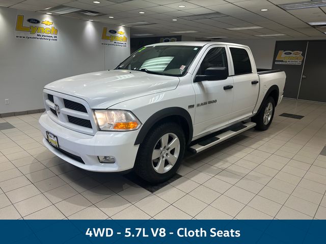 Used 2012 RAM Ram 1500 Pickup Express with VIN 1C6RD7KT9CS144965 for sale in Mount Vernon, IA