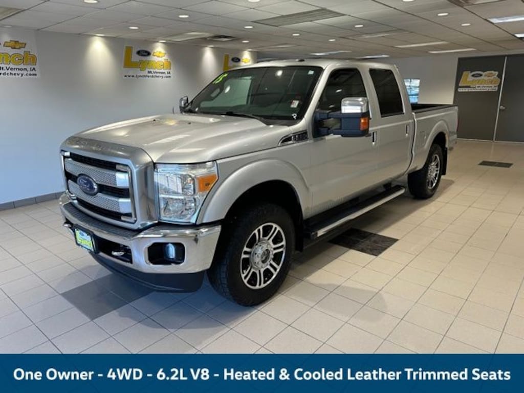 Used 2015 Ford F-250SD Lariat Truck Crew Cab