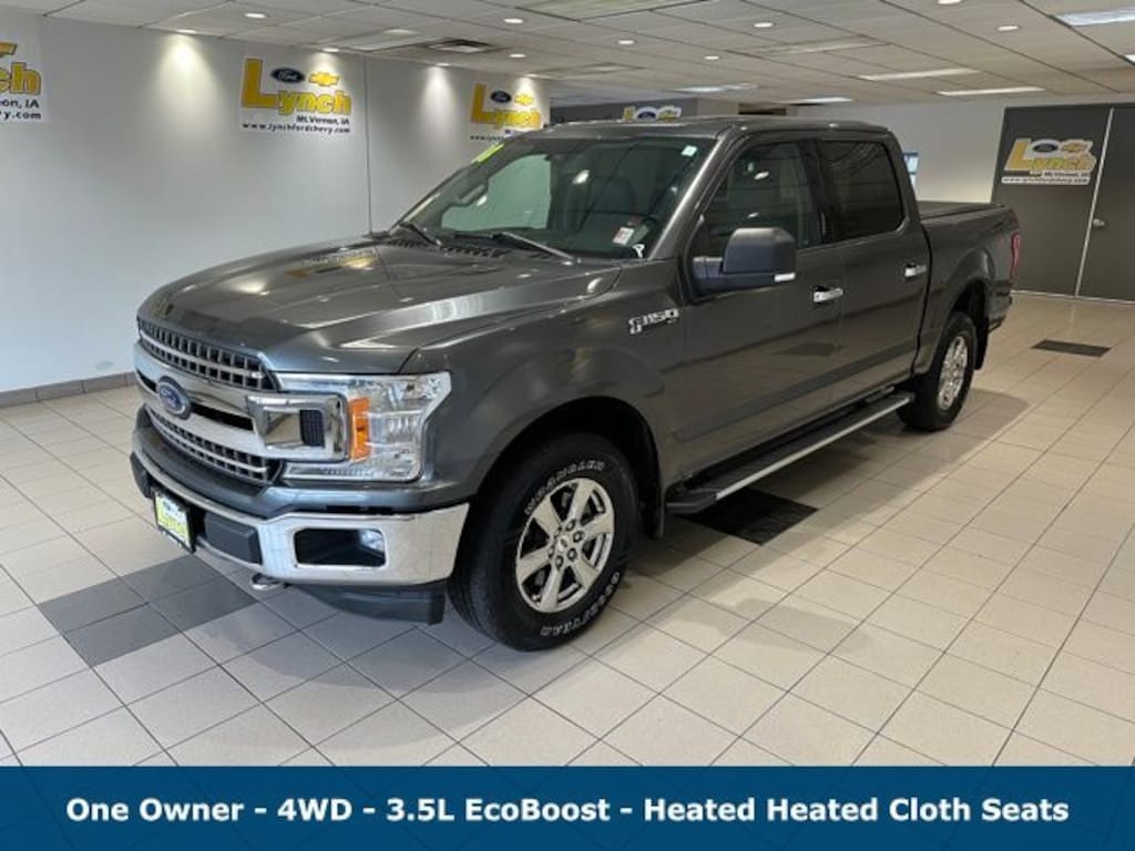 Used 2018 Ford F-150 XLT Truck SuperCrew Cab