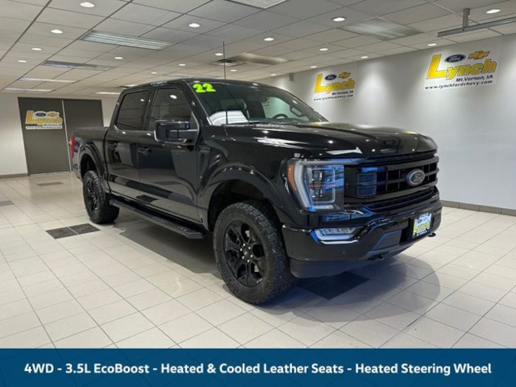 Used 2022 Ford F-150 Lariat Truck SuperCrew Cab