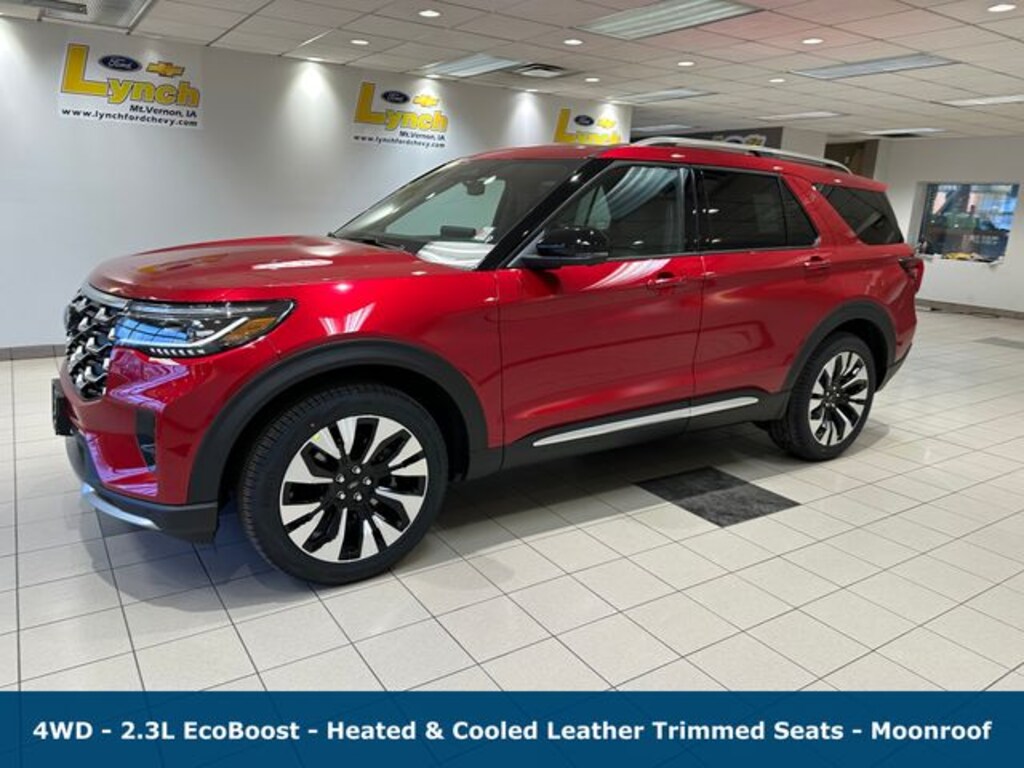 New 2026 Ford Explorer Platinum SUV