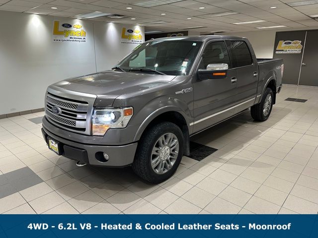 Used 2013 Ford F-150 Platinum with VIN 1FTFW1E61DFA02693 for sale in Mount Vernon, IA