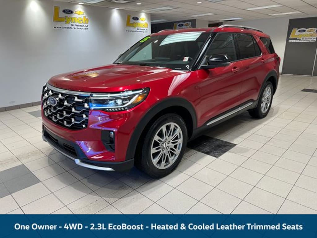 Used 2025 Ford Explorer Platinum SUV