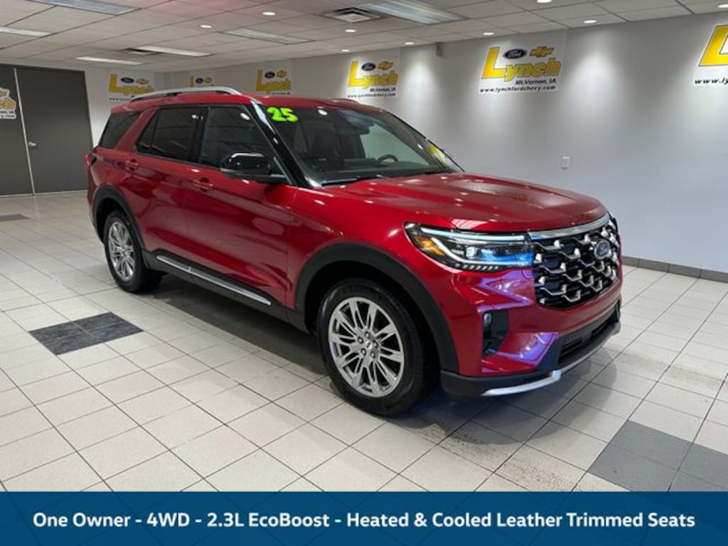 Used 2025 Ford Explorer Platinum SUV