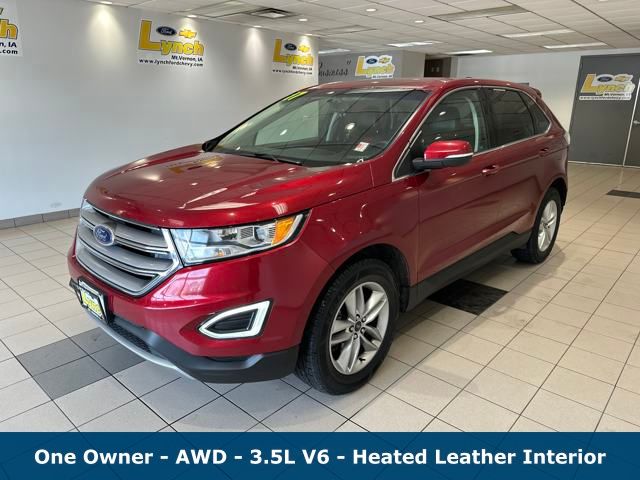 Used 2017 Ford Edge SEL with VIN 2FMPK4J88HBC52931 for sale in Mount Vernon, IA
