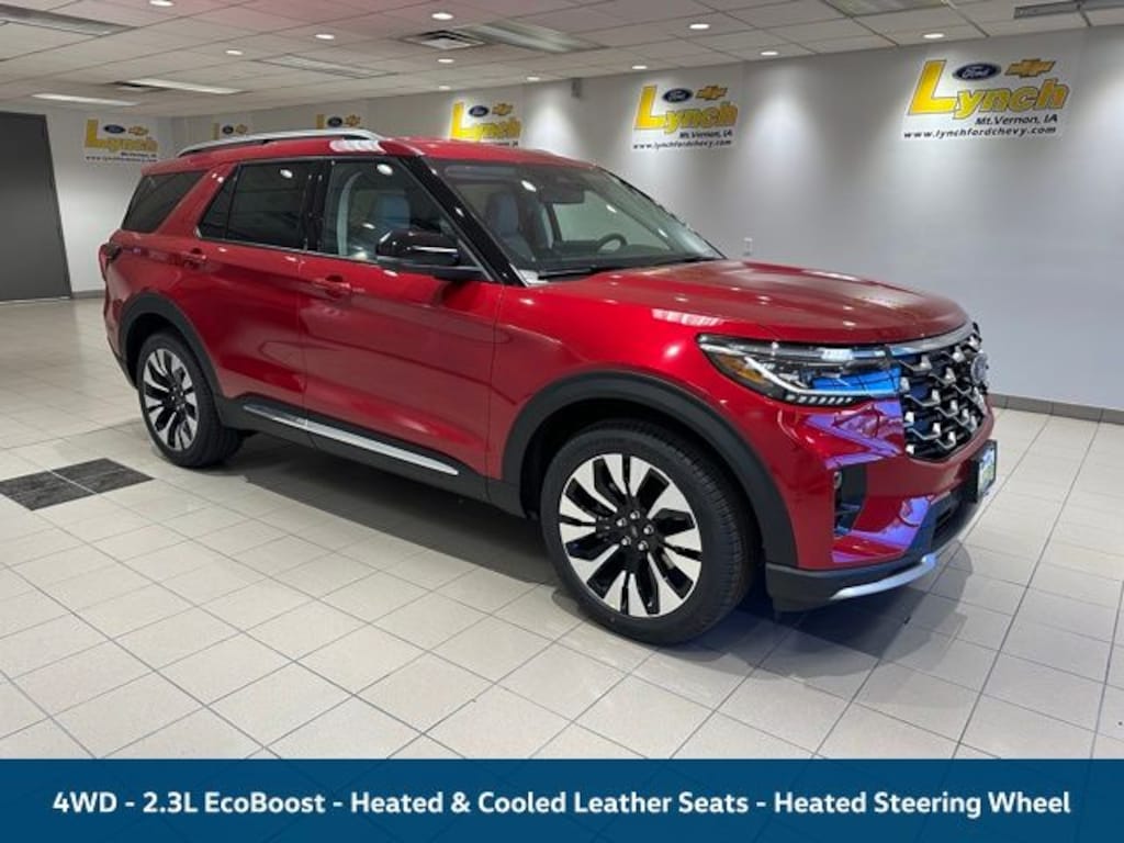 New 2026 Ford Explorer Platinum SUV