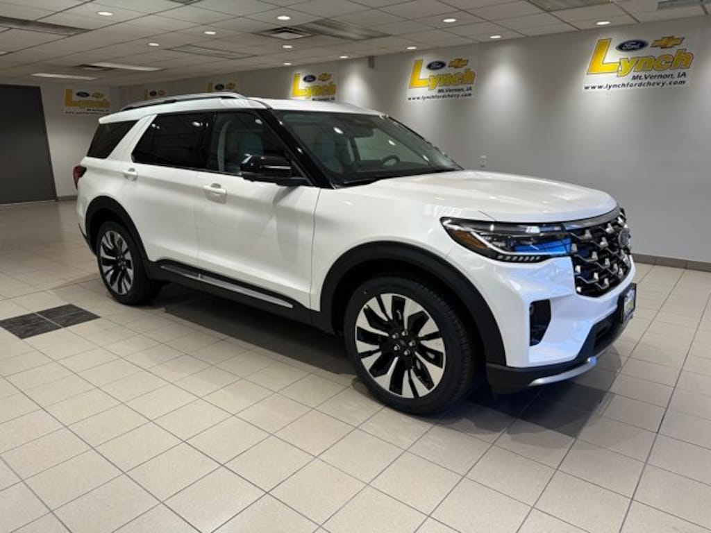 New 2026 Ford Explorer Platinum SUV