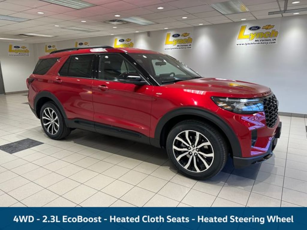 New 2026 Ford Explorer ST-Line SUV