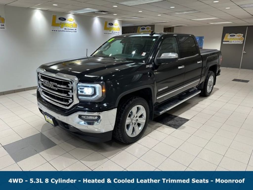 Used 2018 GMC Sierra 1500 SLT Truck Crew Cab