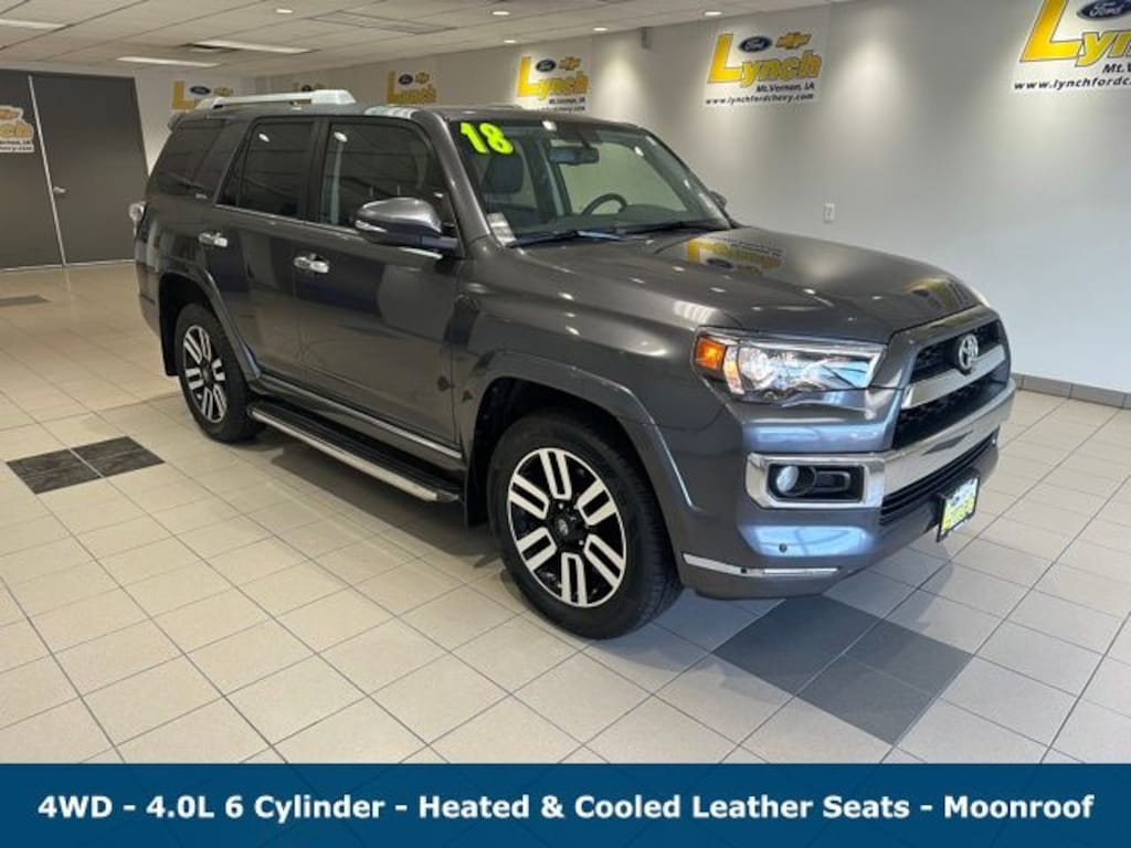 Used 2018 Toyota 4Runner Limited SUV