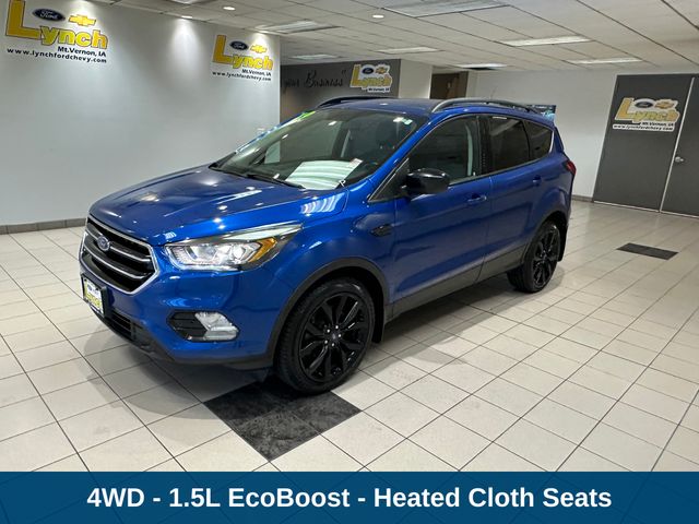 Used 2019 Ford Escape SE with VIN 1FMCU9GD4KUA93000 for sale in Mount Vernon, IA