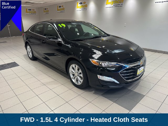 Certified 2019 Chevrolet Malibu 1LT with VIN 1G1ZD5ST2KF119757 for sale in Mount Vernon, IA