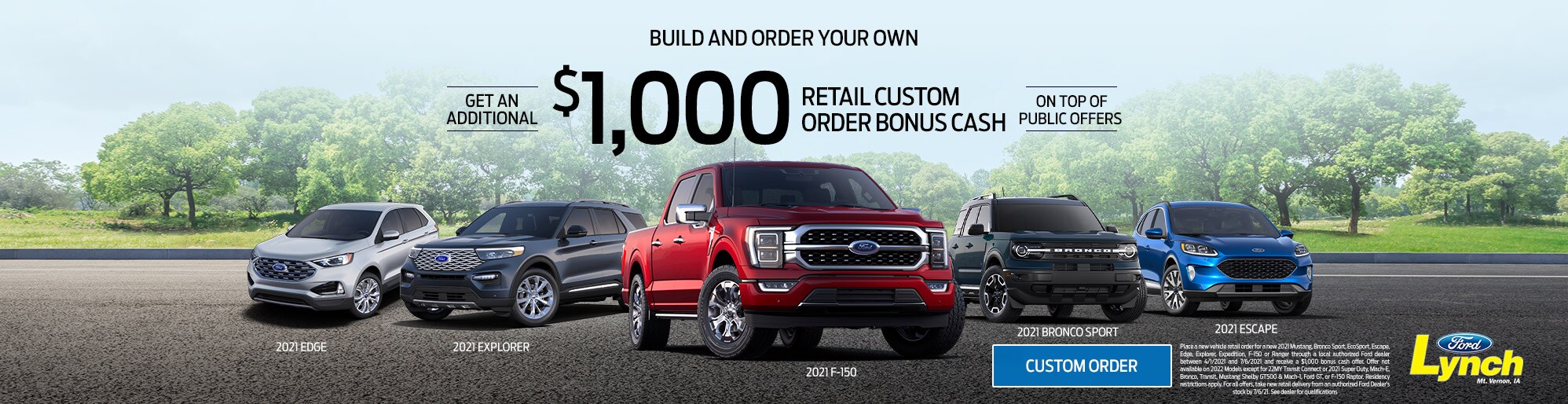 Lynch Ford in Mt. Vernon, IA Ford Dealership in Iowa