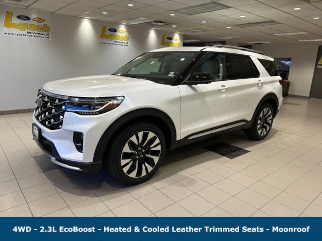 New 2026 Ford Explorer Platinum SUV