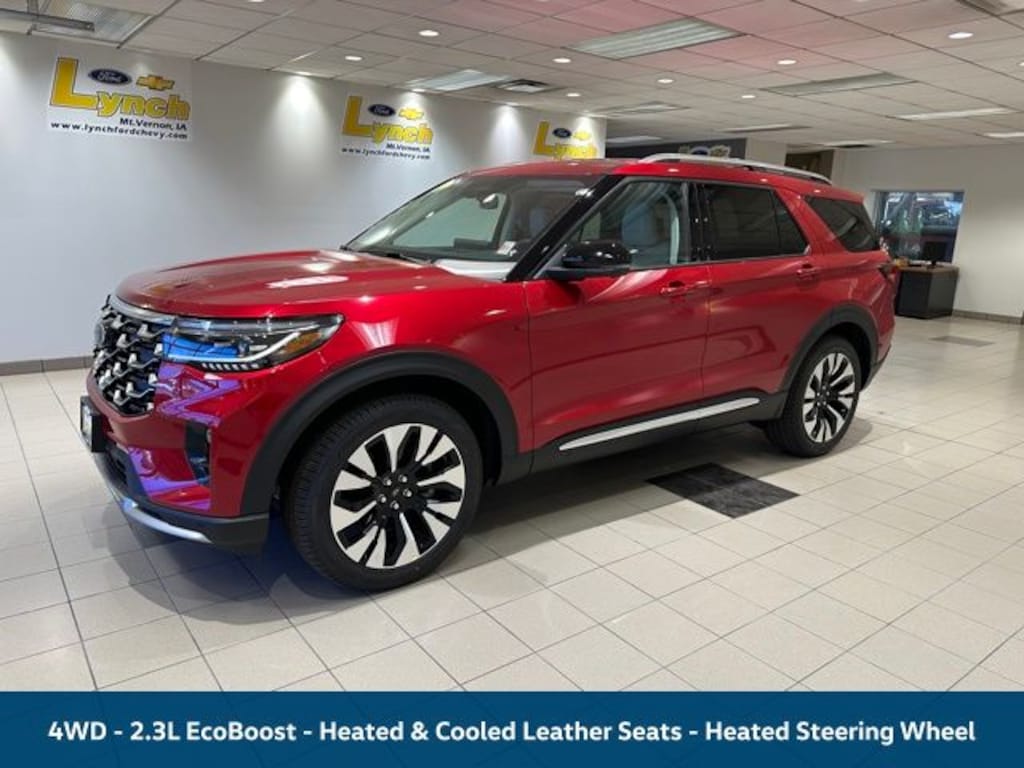 New 2026 Ford Explorer Platinum SUV