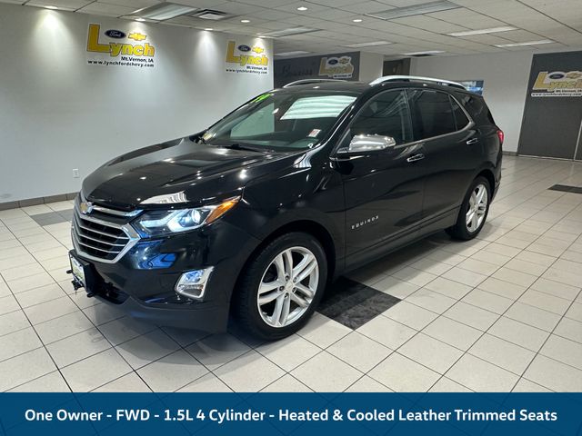 Used 2019 Chevrolet Equinox Premier with VIN 2GNAXNEVXK6118043 for sale in Mount Vernon, IA