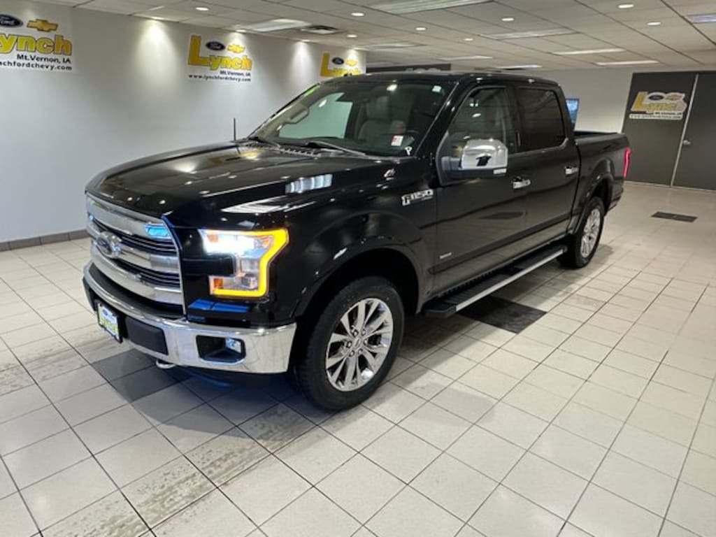 Used 2016 Ford F-150 Lariat Truck SuperCrew Cab