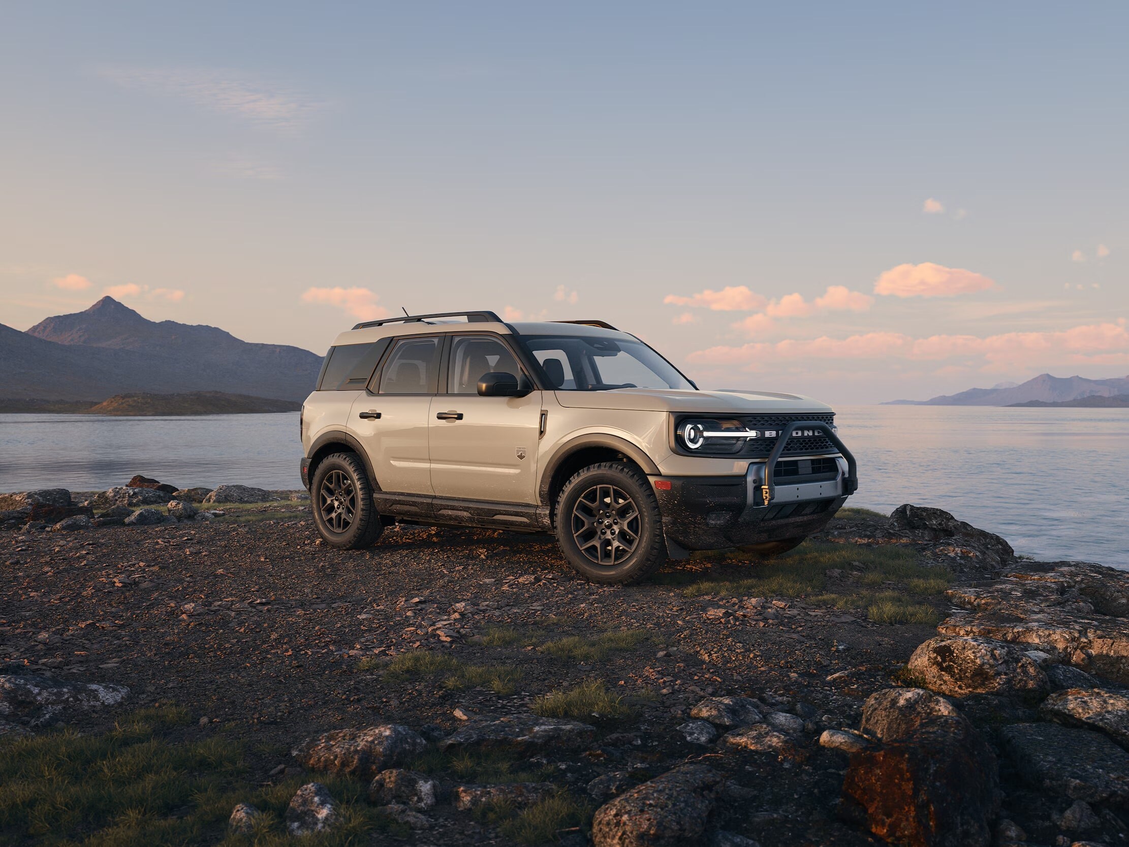 2025 Ford Bronco® Sport next to a JD Power award