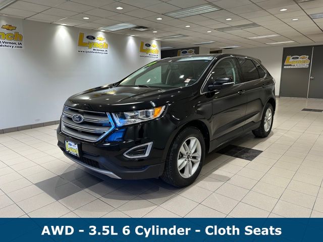 Used 2017 Ford Edge SEL with VIN 2FMPK4J81HBC11623 for sale in Mount Vernon, IA
