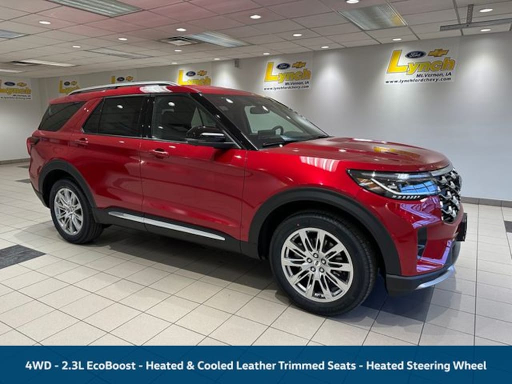 New 2026 Ford Explorer Platinum SUV