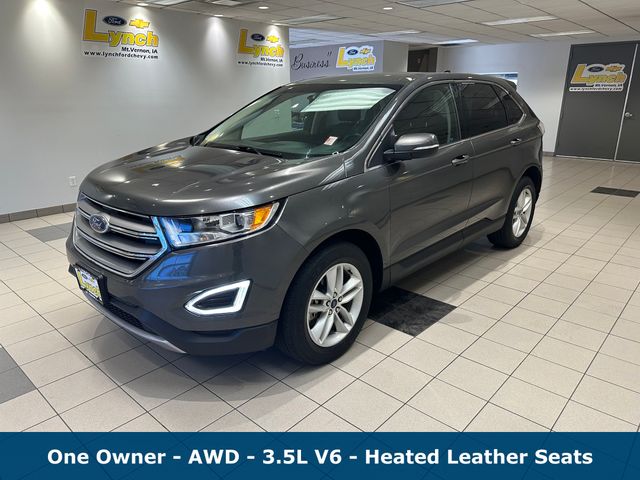 Used 2017 Ford Edge SEL with VIN 2FMPK4J80HBB96158 for sale in Mount Vernon, IA