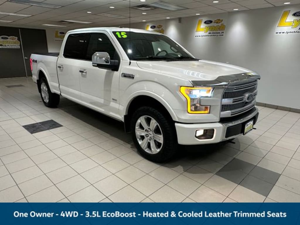 Used 2015 Ford F-150 Platinum Truck SuperCrew Cab