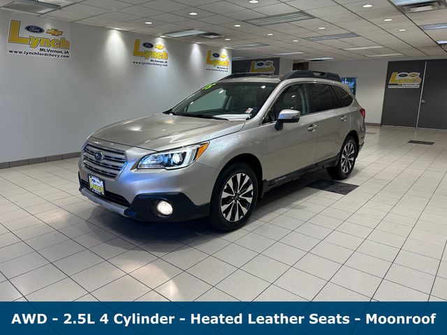 Used 2015 Subaru Outback Limited with VIN 4S4BSBNC5F3231156 for sale in Mount Vernon, IA