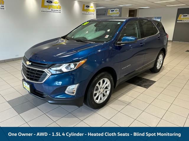 Used 2020 Chevrolet Equinox LT with VIN 2GNAXUEV5L6158770 for sale in Mount Vernon, IA