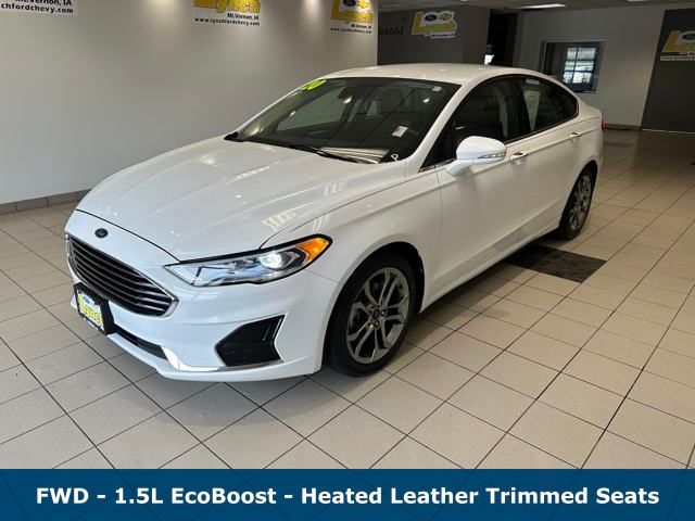 Used 2020 Ford Fusion SEL with VIN 3FA6P0CD4LR196247 for sale in Mount Vernon, IA