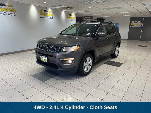 Used 2018 Jeep Compass Latitude with VIN 3C4NJDBB6JT328052 for sale in Mount Vernon, IA