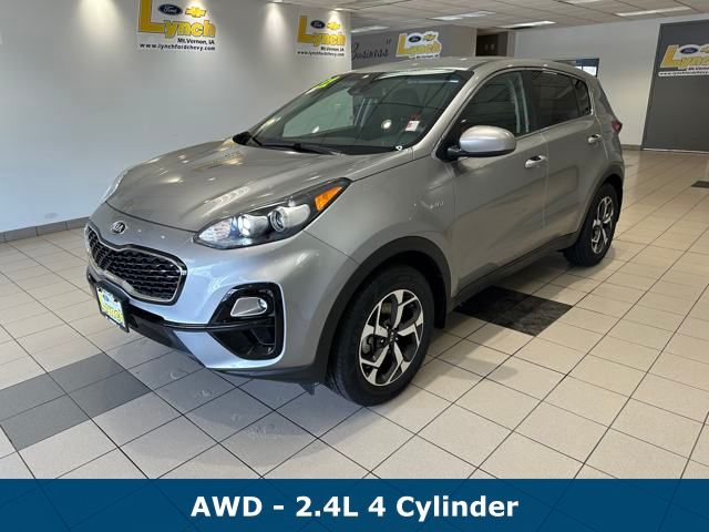 Used 2022 Kia Sportage LX with VIN KNDPMCAC5N7949653 for sale in Mount Vernon, IA