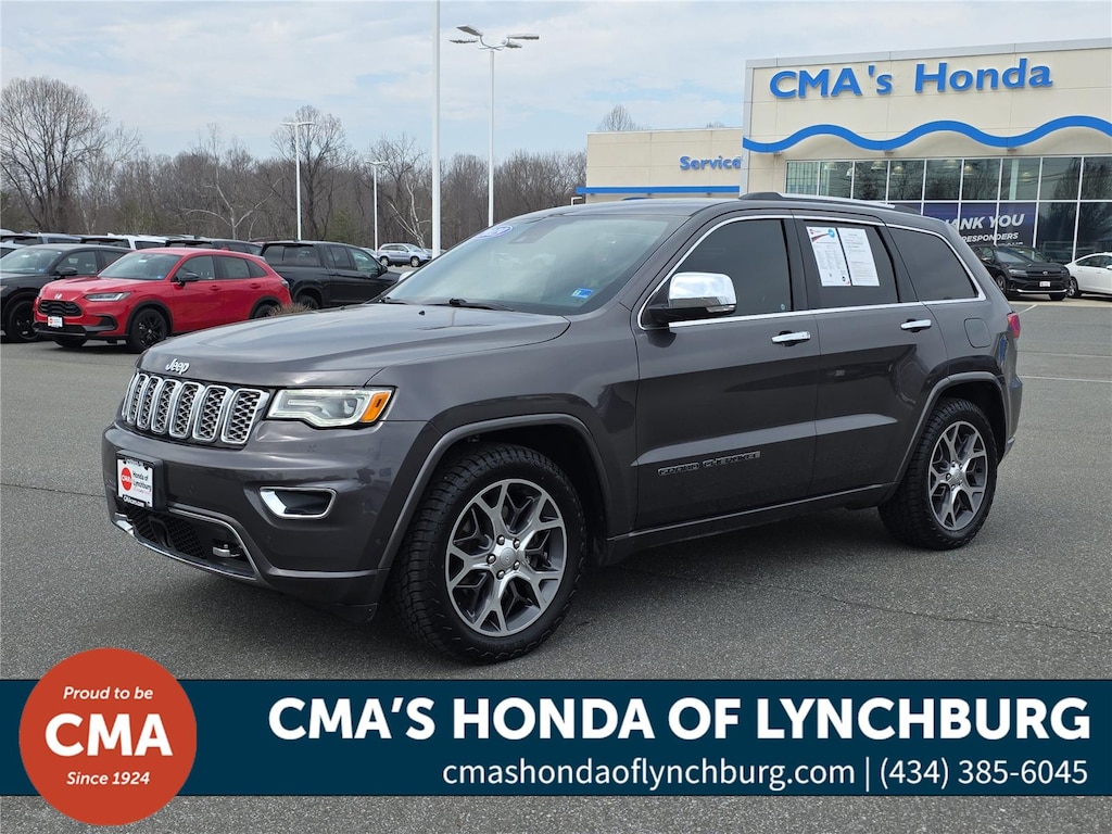 Used 2019 Jeep Grand Cherokee Overland SUV