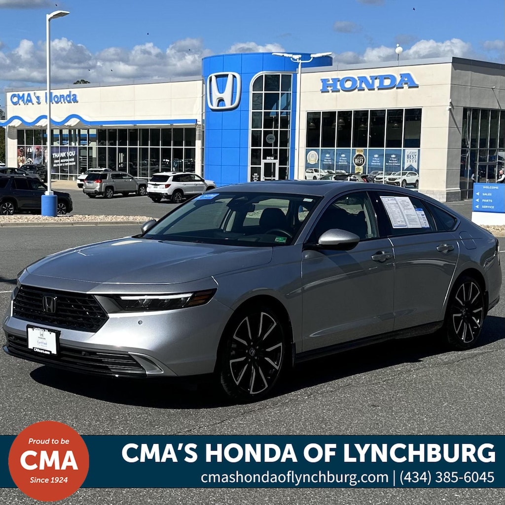 Certified 2024 Honda Accord Hybrid Touring Sedan