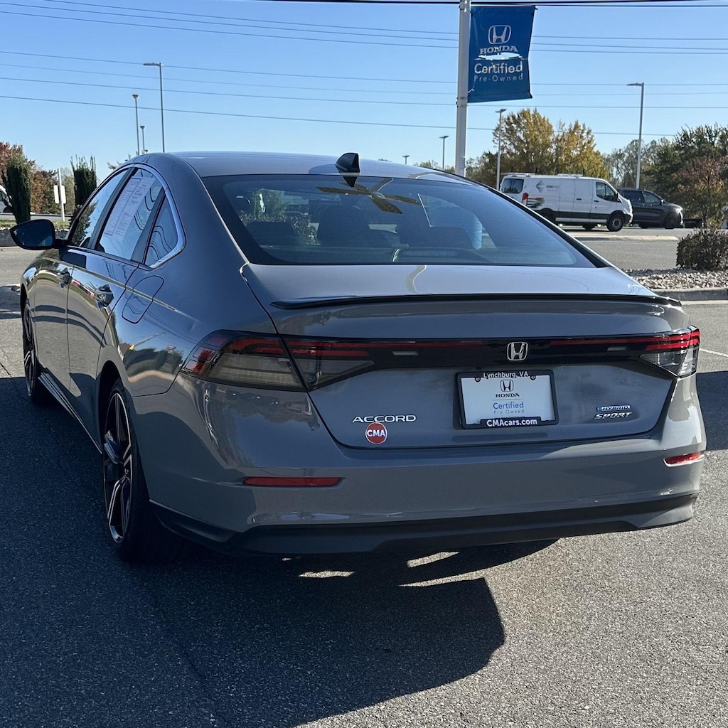 Certified 2025 Honda Accord Hybrid Sport Sedan