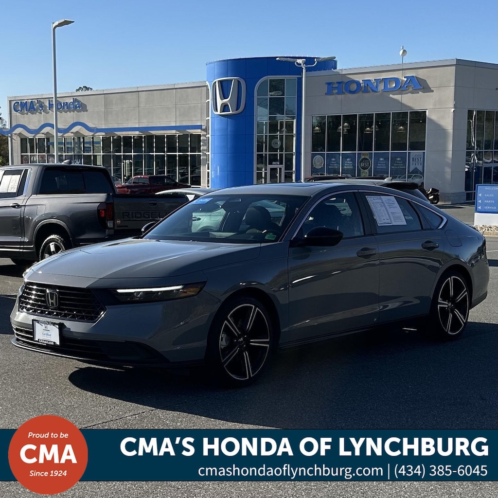Certified 2025 Honda Accord Hybrid Sport Sedan