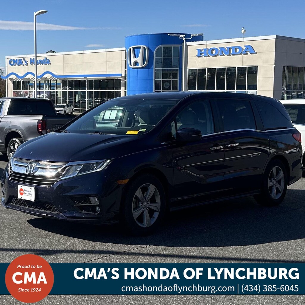 Used 2020 Honda Odyssey EX-L w/Navi/RES Van