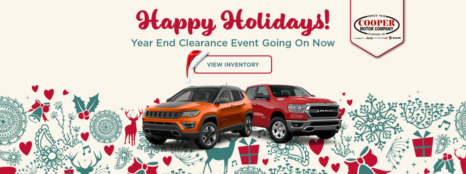 Clinton SC Chrysler Dodge Jeep Ram Dealer Laurens, Newberry, Greenwood and Fountain Inn