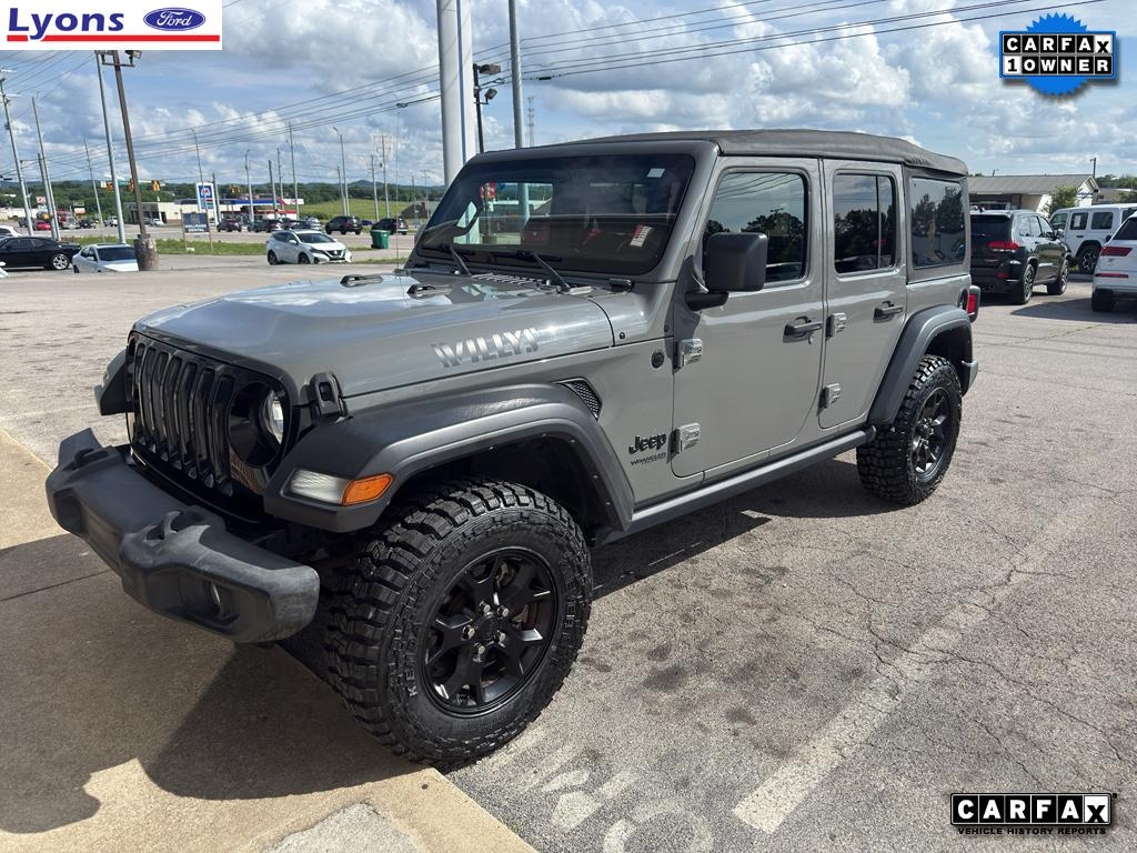 Used 2021 Jeep Wrangler Unlimited Willys Sport Sport Utility