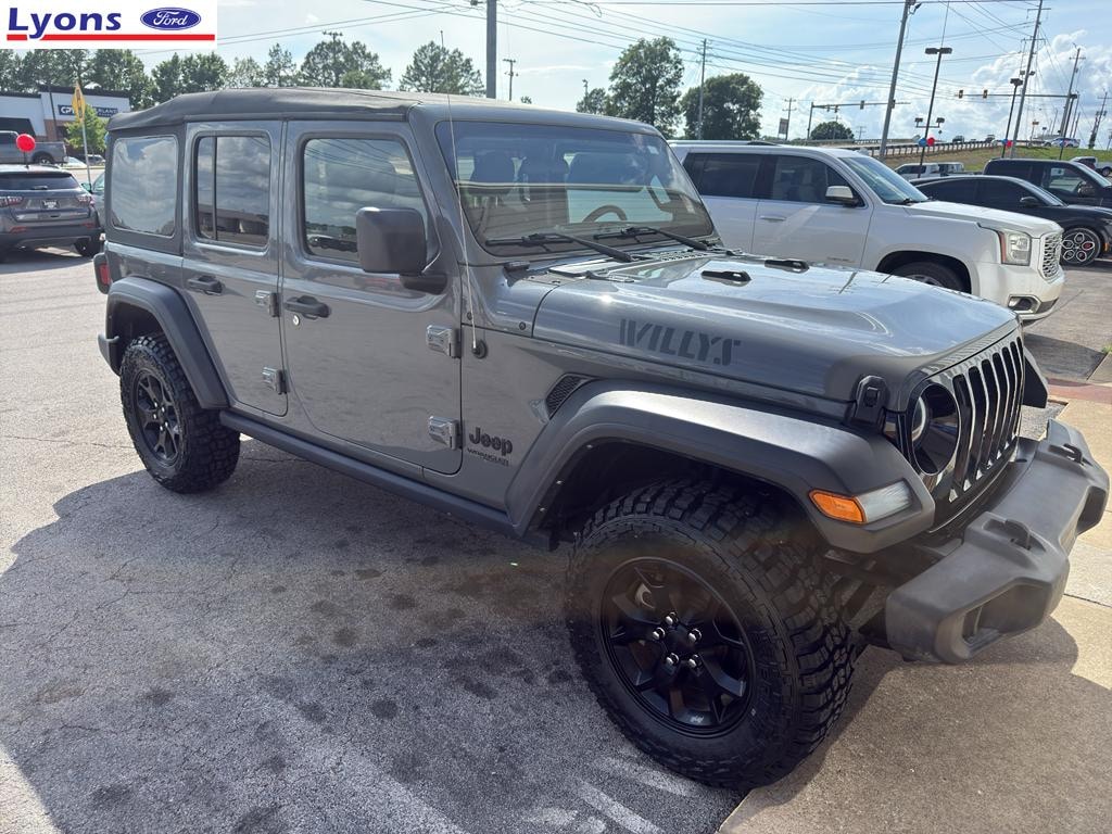 Used 2021 Jeep Wrangler Unlimited Willys Sport Sport Utility