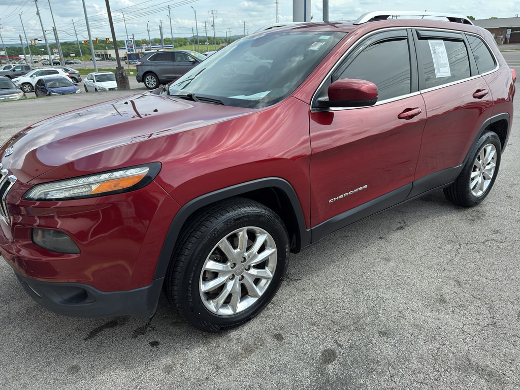 Used 2014 Jeep Cherokee Limited with VIN 1C4PJMDS2EW224714 for sale in Lewisburg, TN
