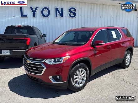 2020 Chevrolet Traverse LT | Clean Carfax | 3rd Row SUV