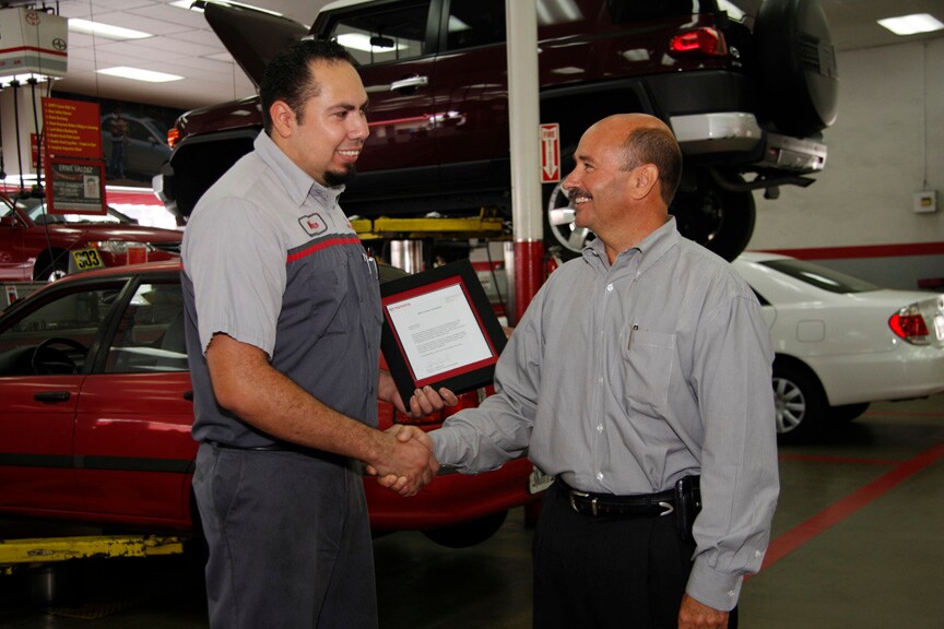 Longo Toyota Service >> Mariano Rubio- Winner of Toyota's Assembly of Champions Longo Toyota Service >> Mariano Rubio- Winner of Toyota's Assembly of Champions